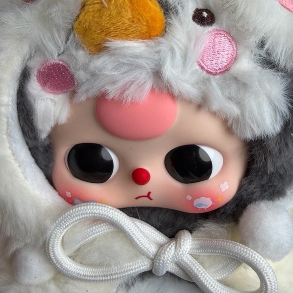 Baby Three I’m Not A Warrior Dog Penguin Plush Bb3 - Picture 2 of 3